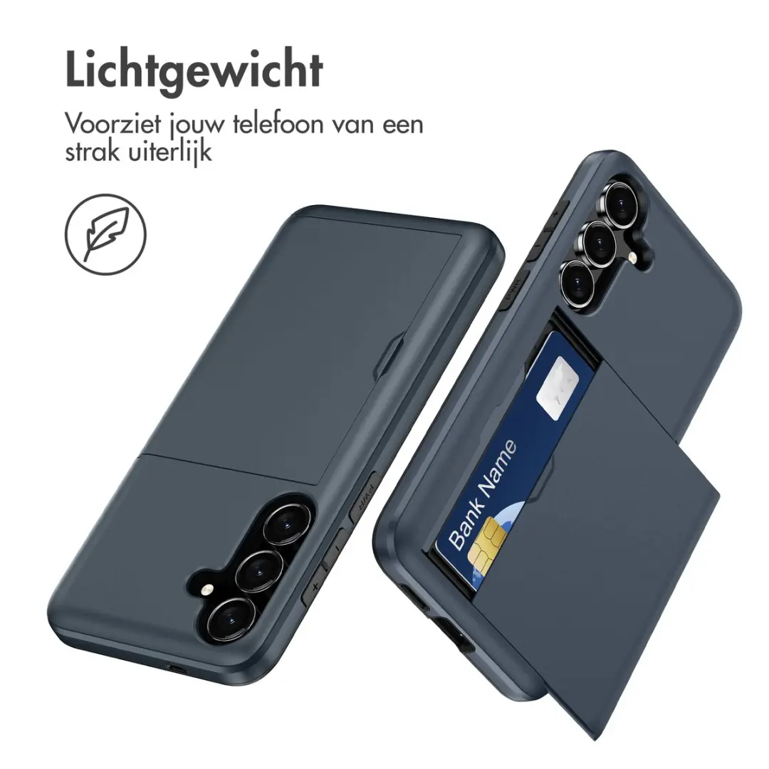 Imoshion Hoesje Samsung Galaxy S26 FE - Donkerblauw - 2 Pasjes - afbeelding 3 van 6