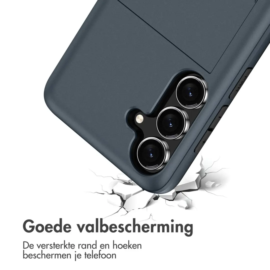 Imoshion Hoesje Samsung Galaxy S26 FE - Donkerblauw - 2 Pasjes - afbeelding 4 van 6