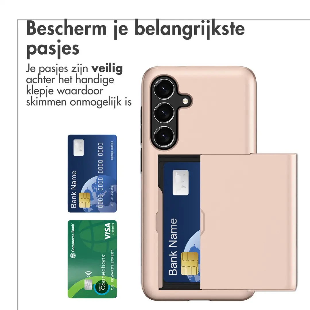 imoshion Hoesje Samsung Galaxy S26 FE - Pasjeshouder Goud - afbeelding 2 van 6