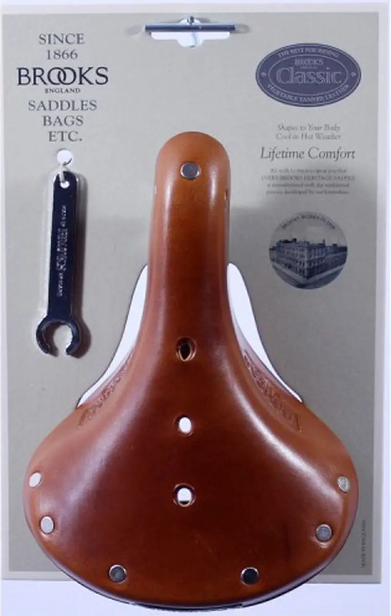 Brooks B17S Dames Zadel - Honing