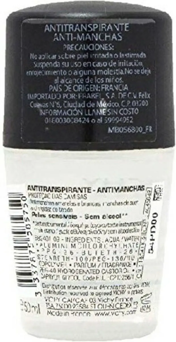 VICHY Homme Deo Roller 50ml - 48 uur