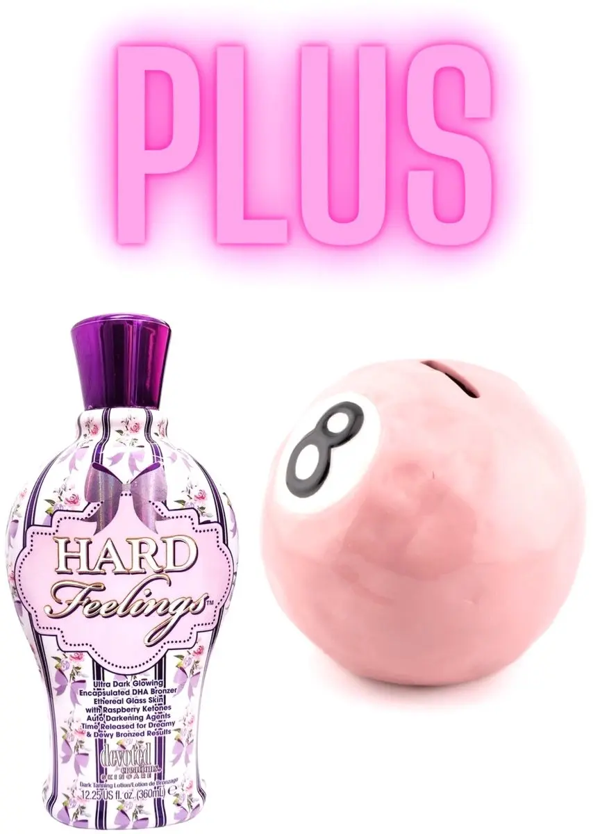 Devoted Creations Hard Feelings 360 ml PLUS Spaarpot Magic Eight Ball