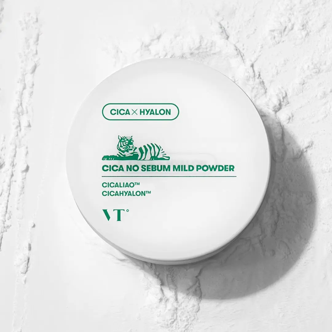 VT Cosmetics Cica No-Sebum Mild Powder 5g - afbeelding 6 van 6