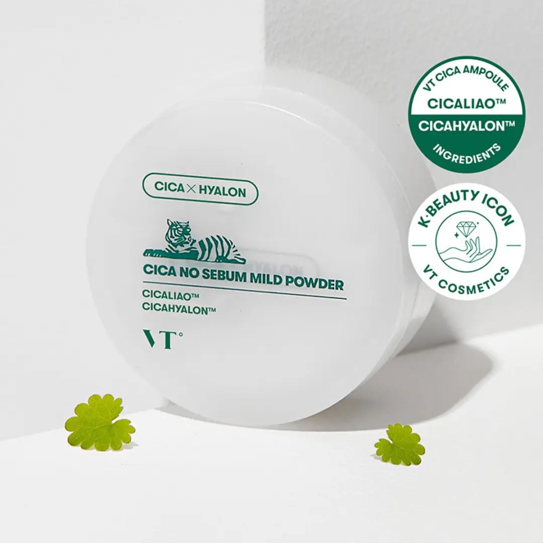 VT Cosmetics Cica No-Sebum Mild Powder 5g - afbeelding 3 van 6