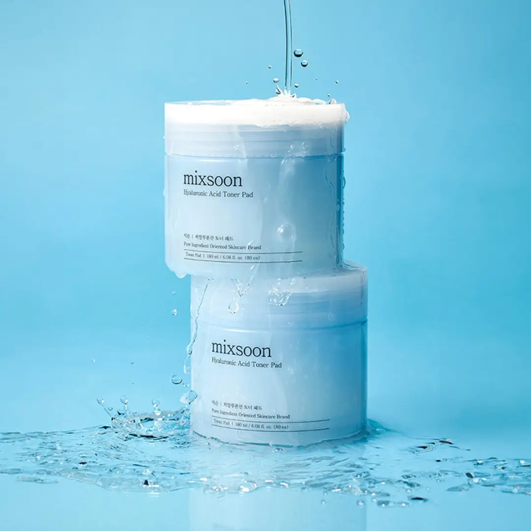 Mixsoon Hyaluronzuur Toner Pads 80 Stuks
