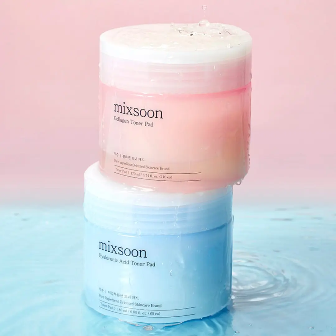 Mixsoon Hyaluronzuur Toner Pads 80 Stuks