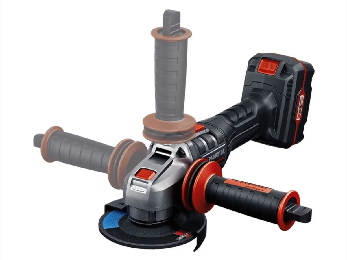 Parkside Performance Accu-haakse slijpmachine 20V 125mm