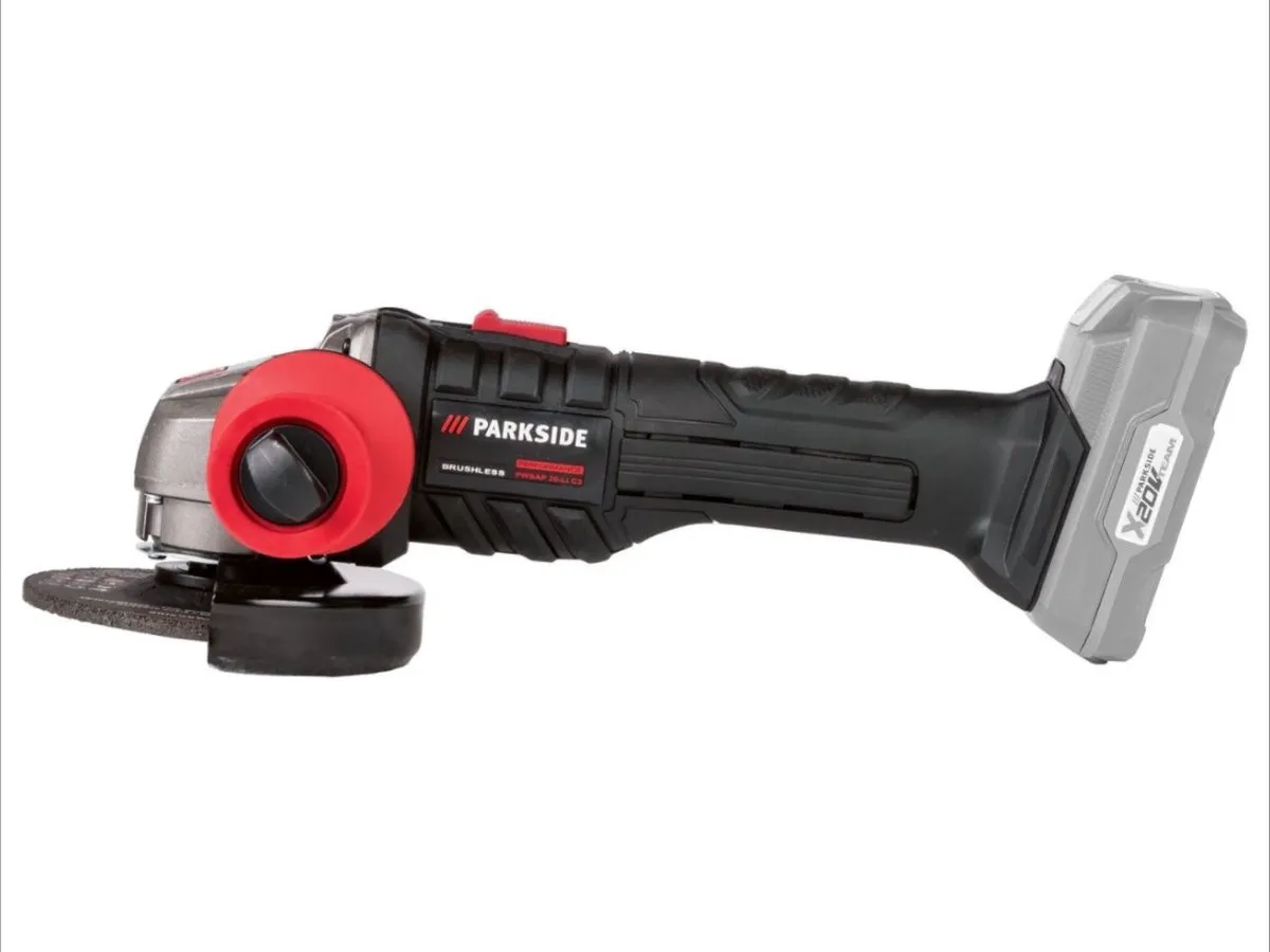 Parkside Performance Accu-haakse slijpmachine 20V 125mm