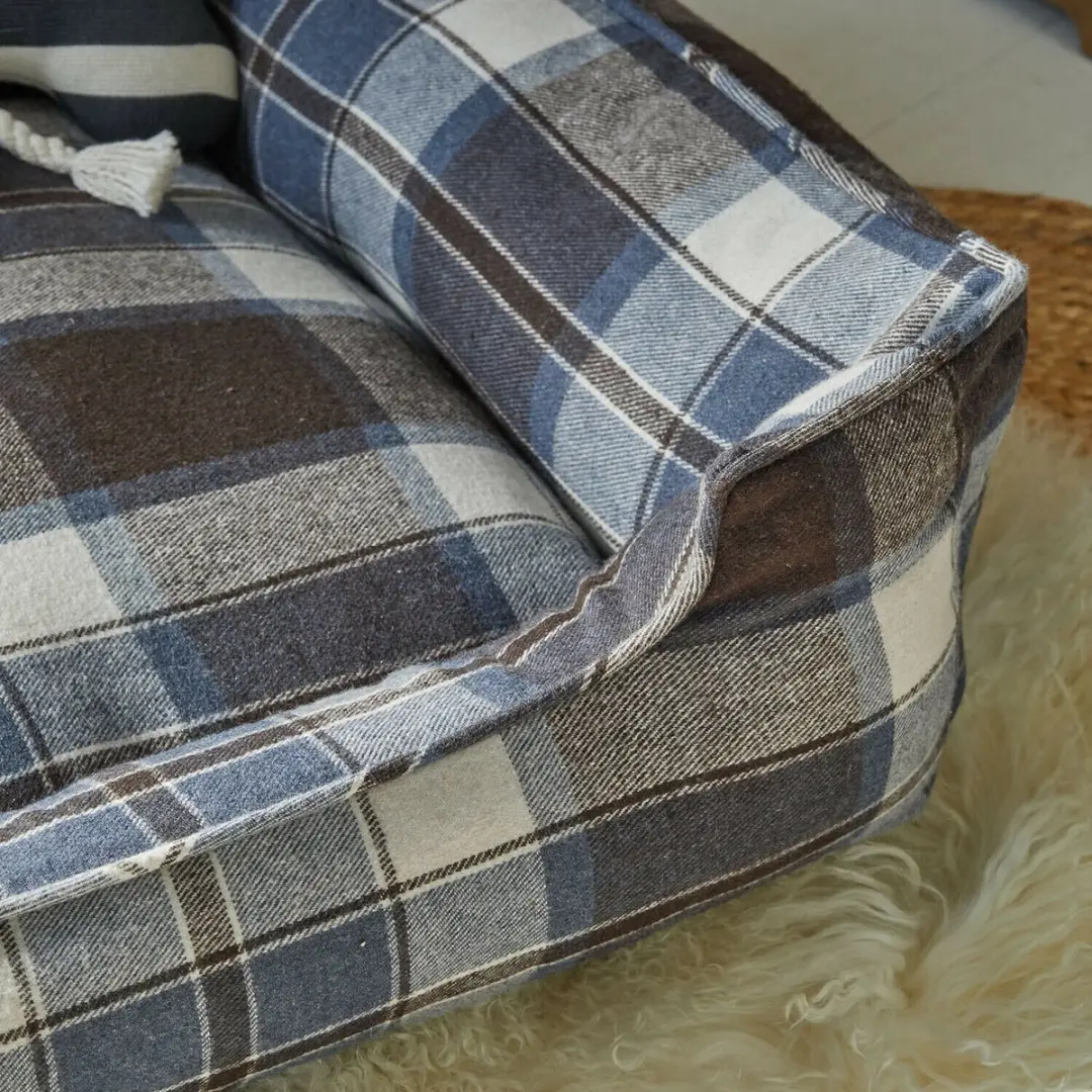 Loberon Creswyn Huisdierenmand - Blauw