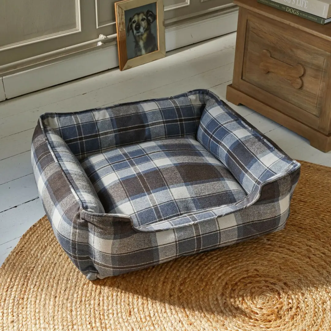 Loberon Creswyn Huisdierenmand - Blauw