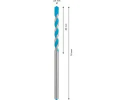 Bosch Professional CYL-9 MultiConstruction Boor 3,5 x 40 x 70mm