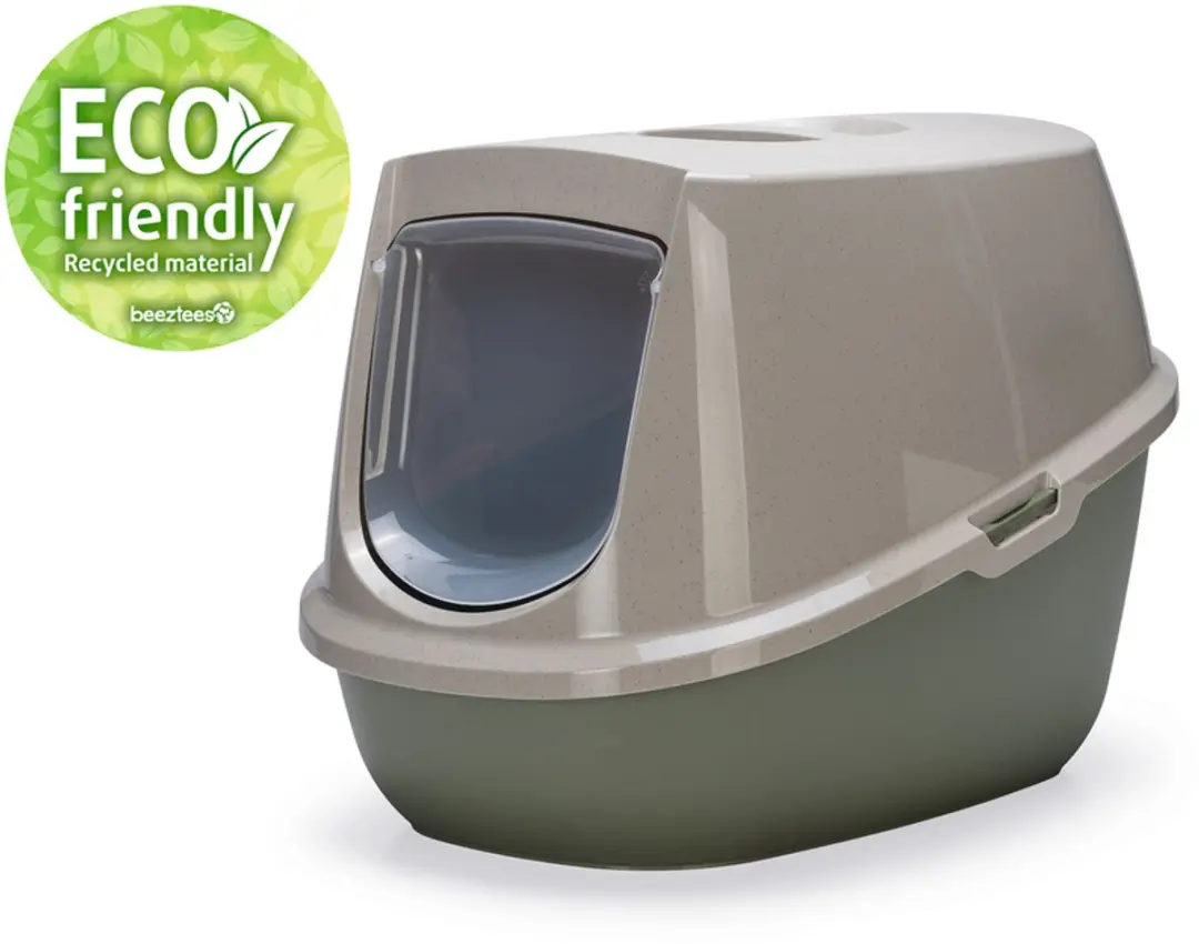 Beeztees Norah Eco Kattenbak Groen - 54,5x39x39 cm