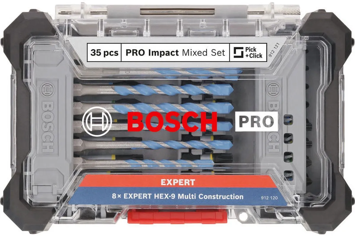 Bosch Professional PRO Impact Boor-/bitset 35-delig 2608521U82 - afbeelding 6 van 6