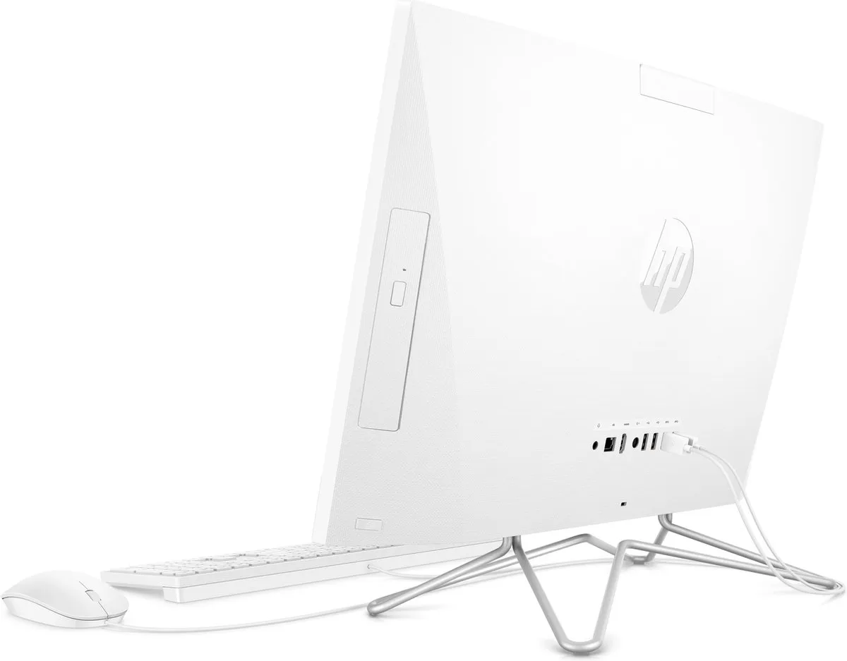 HP 24-df1043na Alles-in-één PC - 23.8" Full HD - 8GB - 256GB SSD - Wit