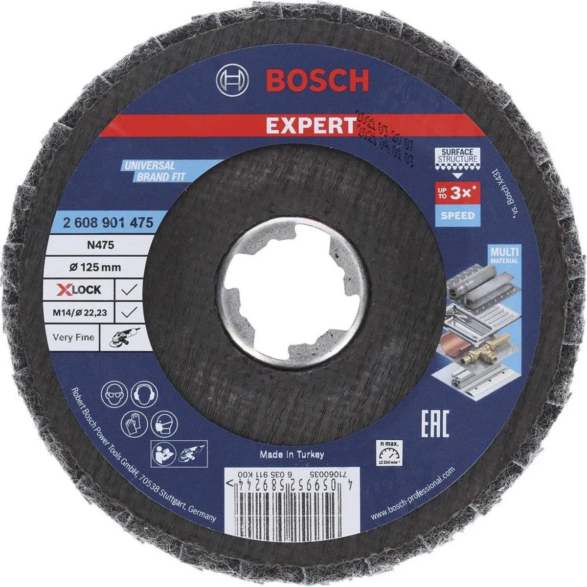 Bosch Professional Lamellenschijf 125mm - 2608901475