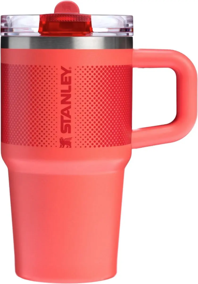 STANLEY Quencher ProTour Flip Straw Tumbler (Hot Coral Fade) 0.59L