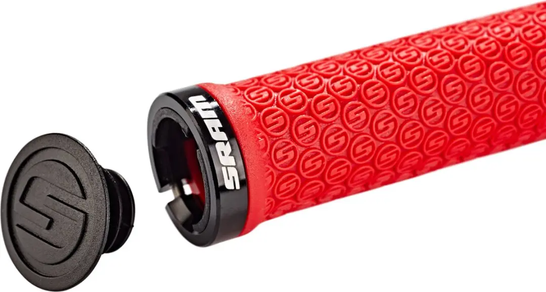 SRAM Locking Handgrepen - Rood