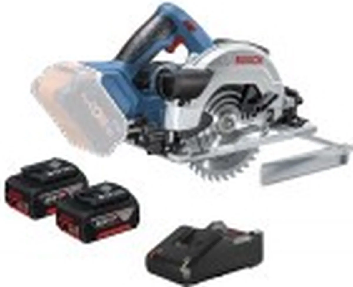 Bosch Professional GKS 18V-57 G Cirkelzaagset 165mm - 2x 4,0Ah - afbeelding 6 van 6
