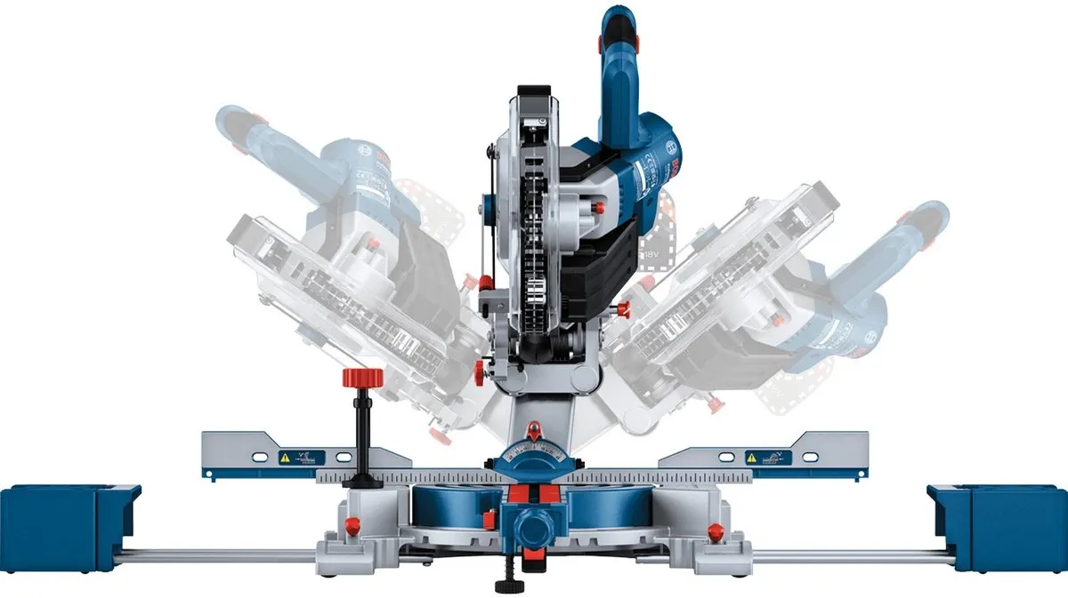Bosch Professional GCM 18V-216 D Kap- en Verstekzaag 216mm - 18V - afbeelding 6 van 6