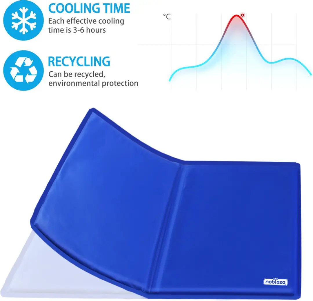 Nobleza Koelmat Huisdieren Blauw - Maat S