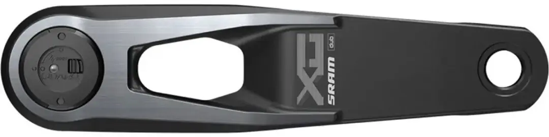 SRAM X0 D1 Q174 Dub Wide Linker Crank - Vermogensmeter - 170mm - Zilver