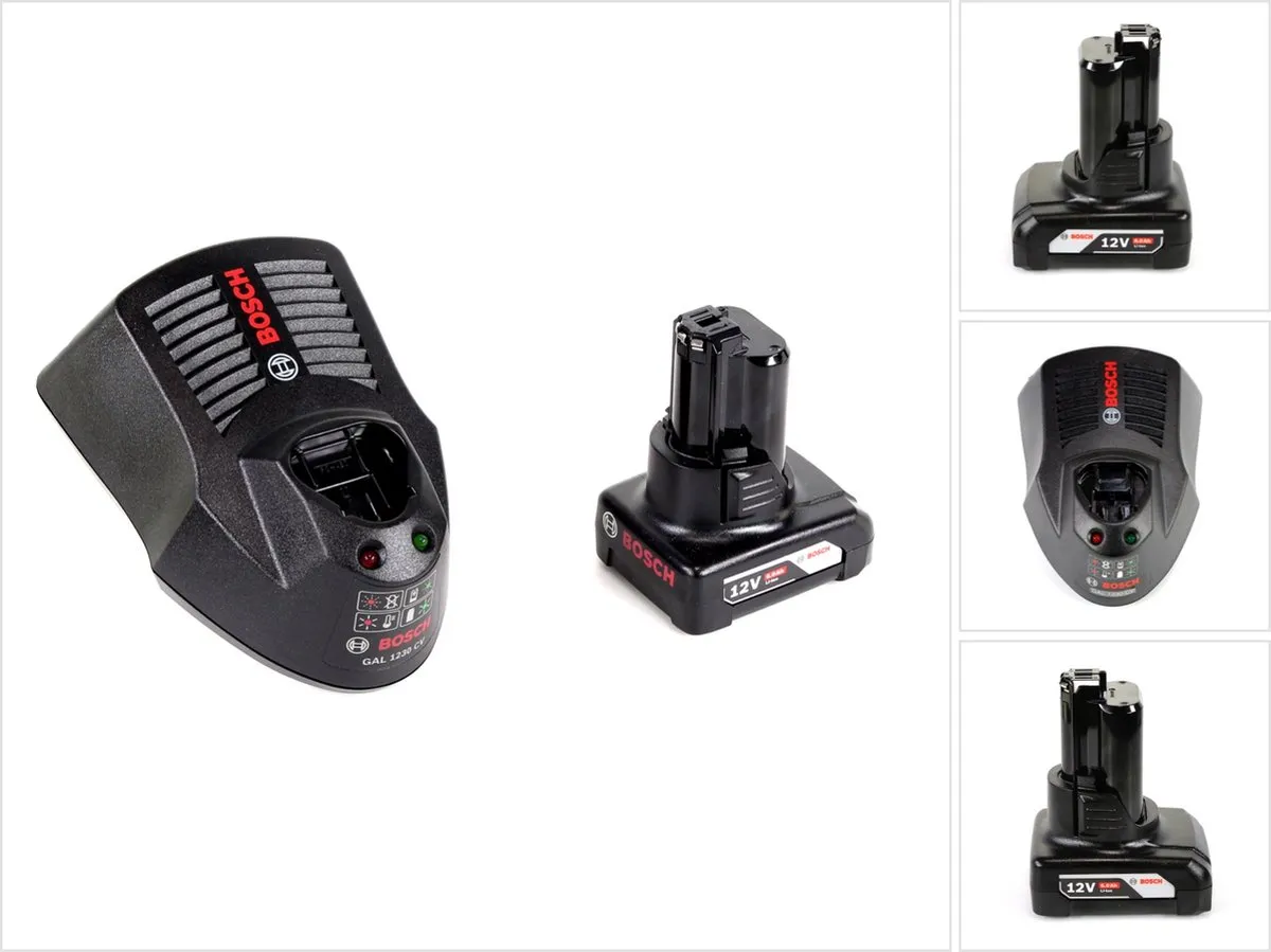 Bosch Professional GBA 12V 6.0Ah Starterset