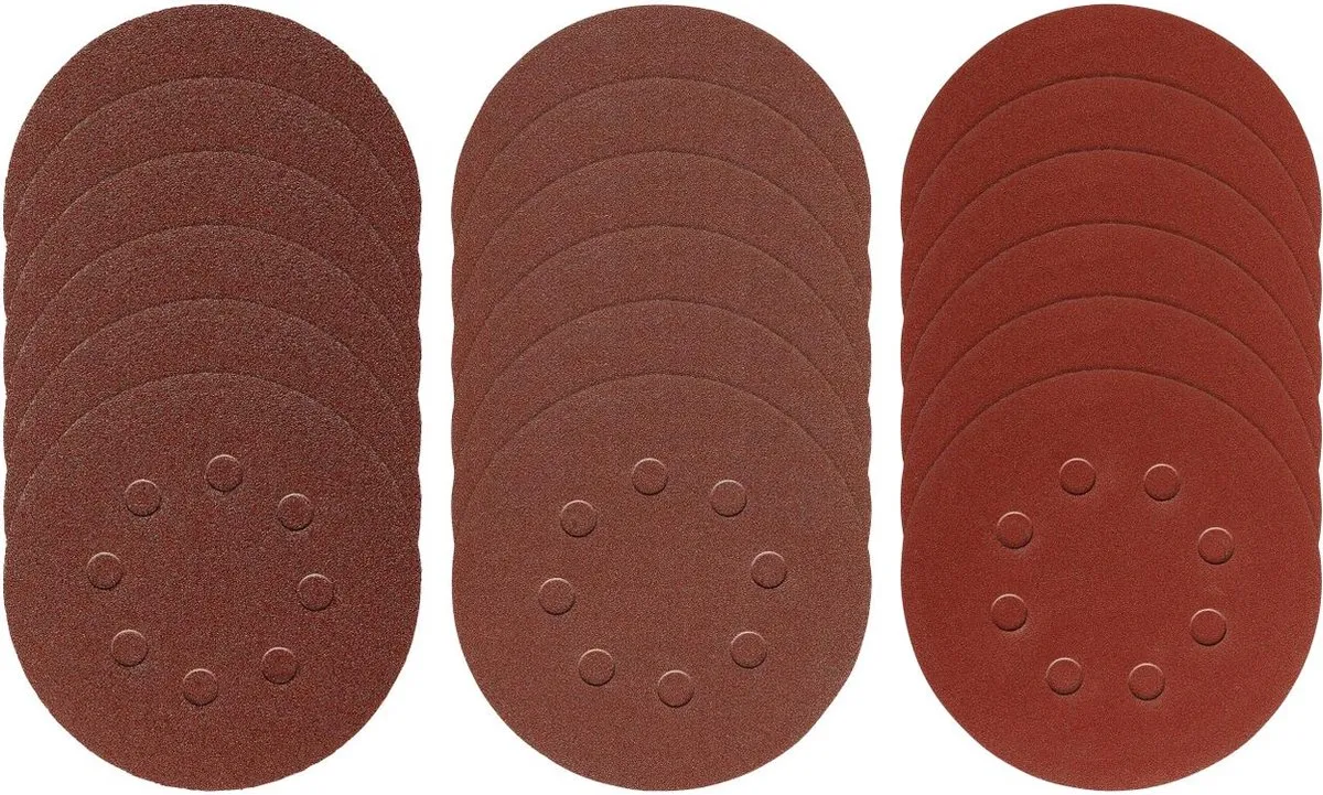 Parkside Schuurpapier 18 Stuks 125mm