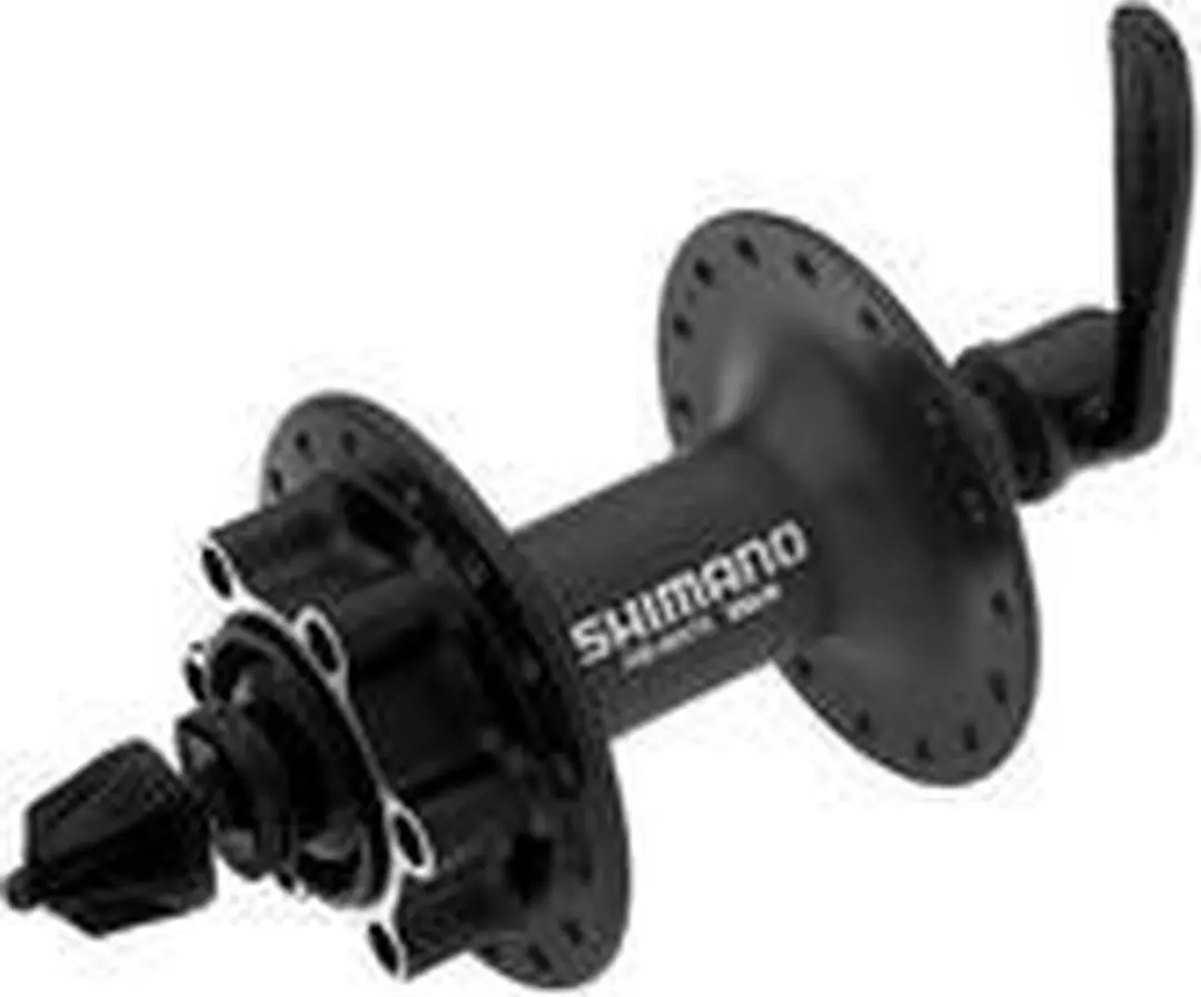 Shimano Deore Voornaaf Schijfrem Hb-m475-b 32-gats - Zwart