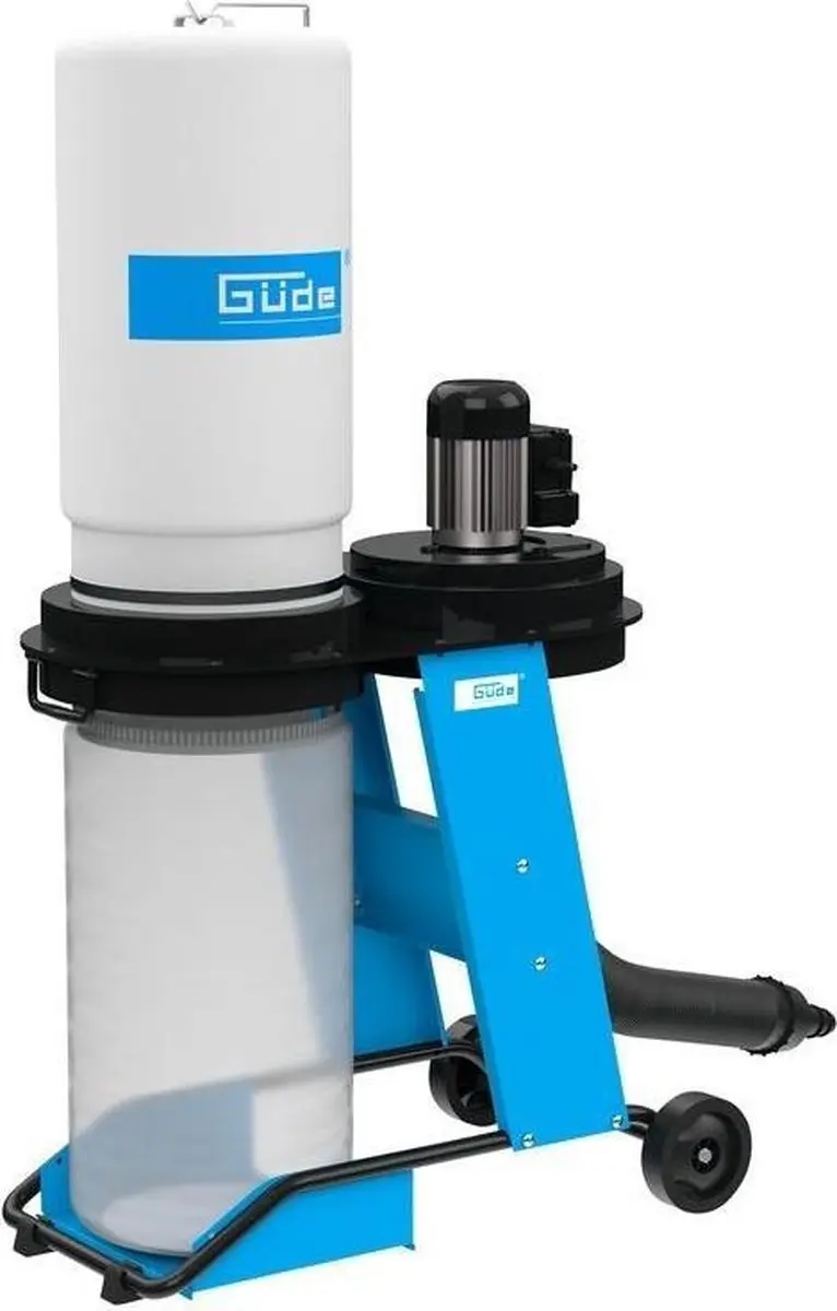 Güde GAA 65.1 Stof- en spaanafzuiging 550W - Blauw - afbeelding 5 van 5