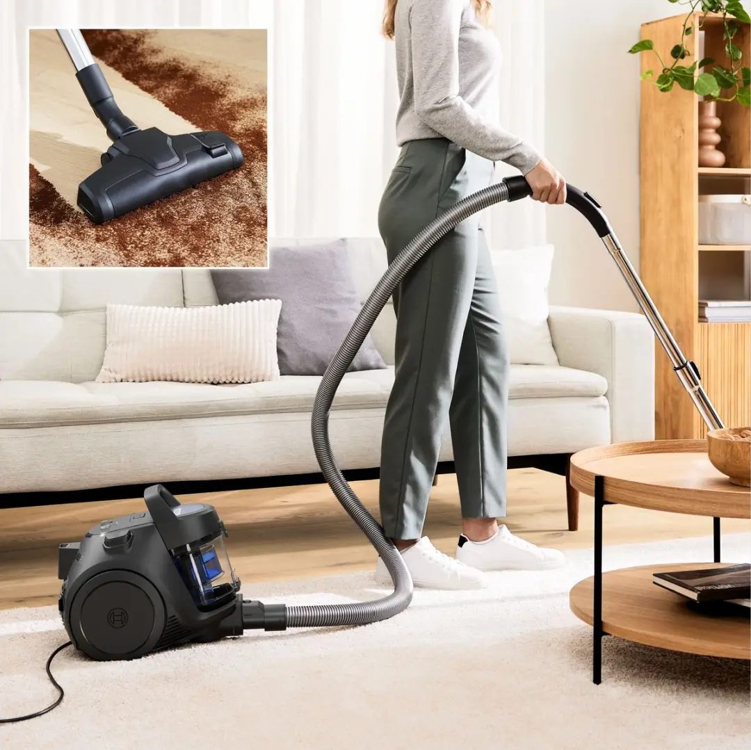 Bosch Serie 2 BGS05BA2HT Cilinderstofzuiger - 1,5L - Zwart - afbeelding 5 van 6
