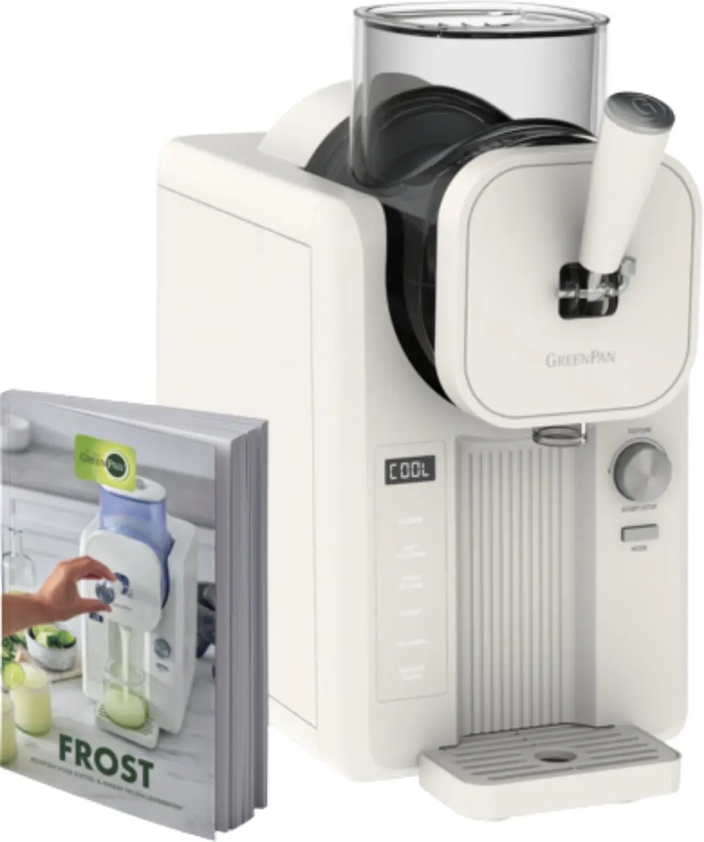 GreenPan FROST Zelfvriezende Ijsmachine met Receptenboek NL