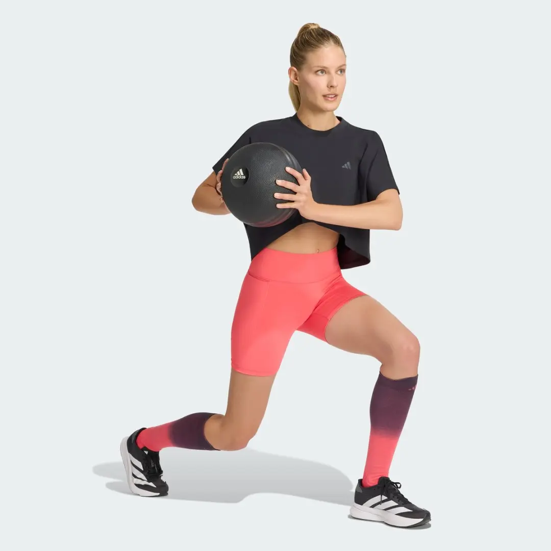 Adidas Performance Primelift Workout Graphics T-Shirt KV7581 - XXS - Zwart - afbeelding 5 van 6