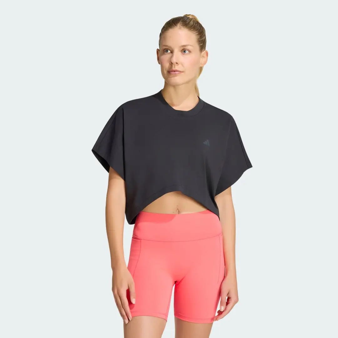 Adidas Performance Primelift Workout Graphics T-Shirt KV7581 - XXS - Zwart - afbeelding 6 van 6