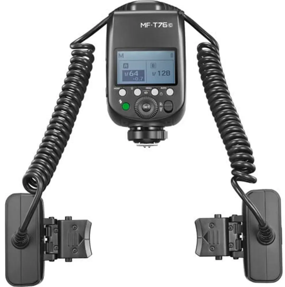 Godox MF-T76S Macro Twin Flash - Sony - Zwart