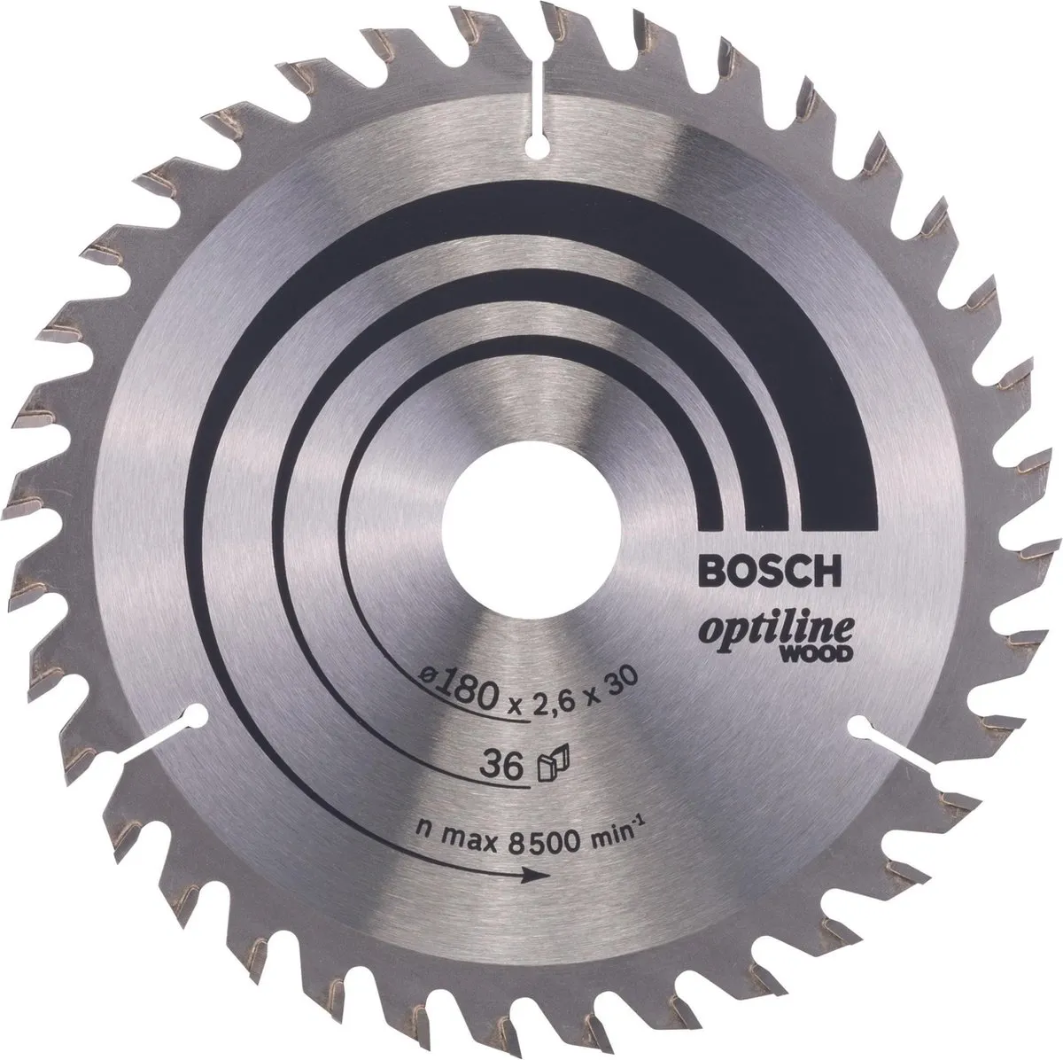 Bosch Professional Cirkelzaagblad Optiline 180mm 36T