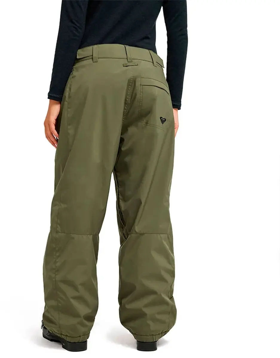 Roxy Steepland Broek L - Beetle Groen