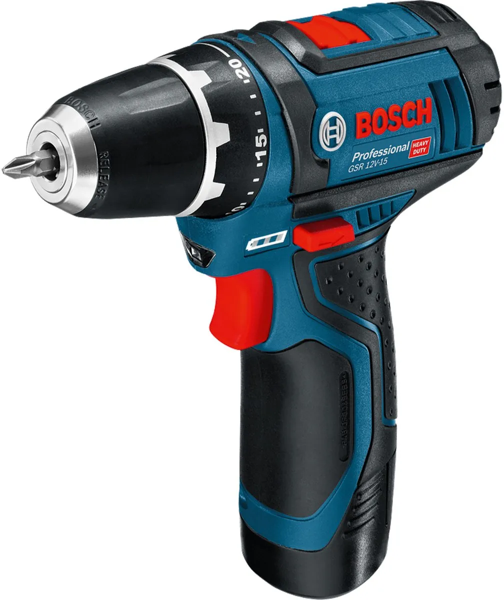 Bosch Professional Accu Combipack 12V GSR 12-15+GWS 12V-76 - Boormachine & Cirkelzaag