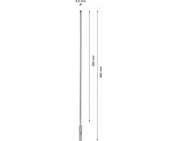 Bosch Professional EXPERT SDS plus-7X Hamerboor 6,5mm x 400mm