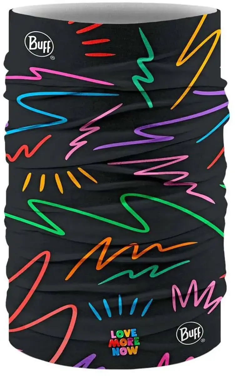 Buff Ecostretch Nekwarmer Pride Squiggles
