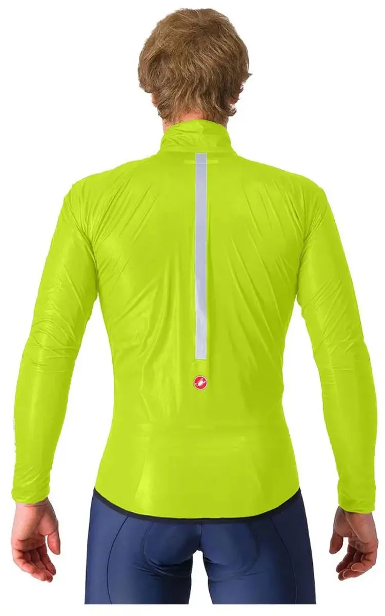 Castelli Squall Shell Gore-Tex® Jas - M - Electric Lime - afbeelding 2 van 2