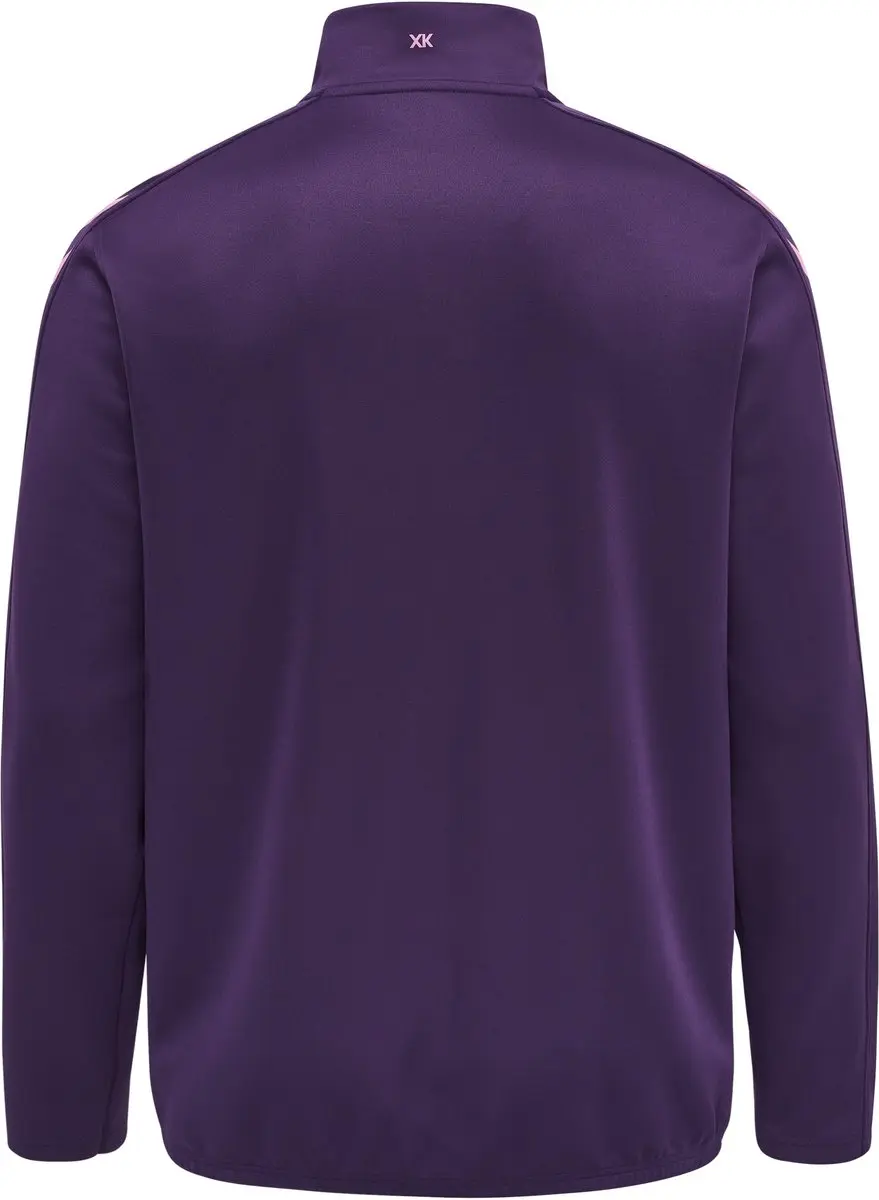 Hummel Hmlcore XK Half Zip Sweat - Acai - M - afbeelding 3 van 6