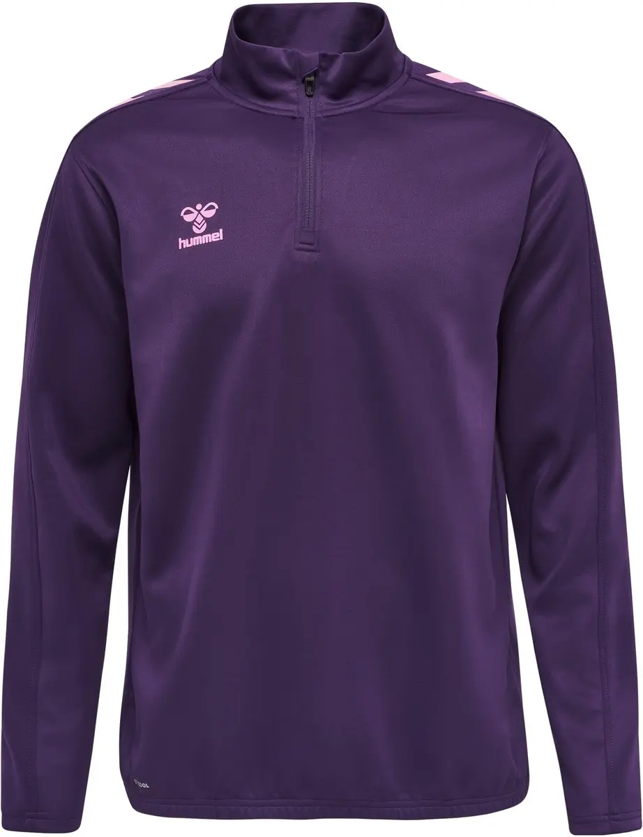 Hummel Hmlcore XK Half Zip Sweat - Acai - M - afbeelding 4 van 6