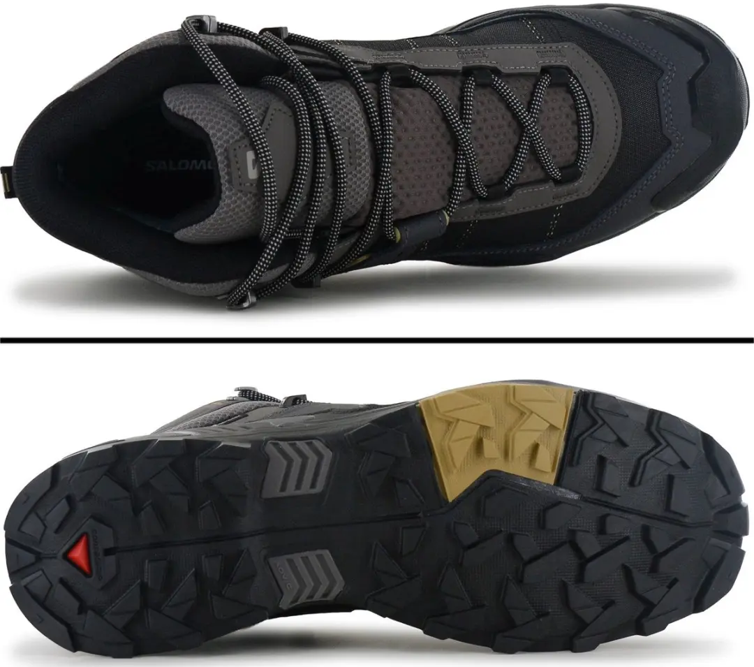 Salomon X ULTRA 5 Mid GTX Wandelschoenen - 46.5 - Grijs - afbeelding 5 van 6