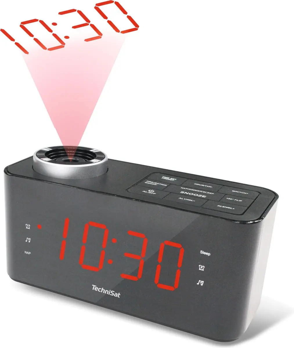 Technisat DIGICLOCK 3 Projector 76-4903-00 FM Wekkerradio
