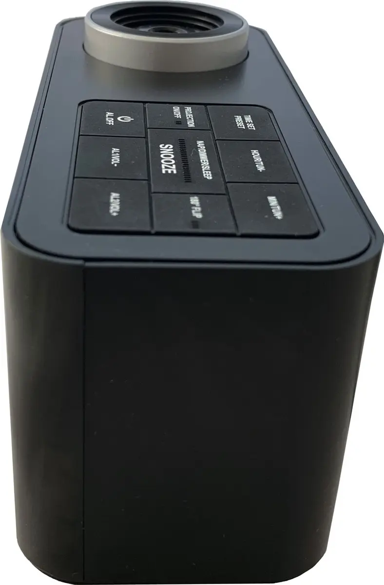 Technisat DIGICLOCK 3 Projector 76-4903-00 FM Wekkerradio - Zwart