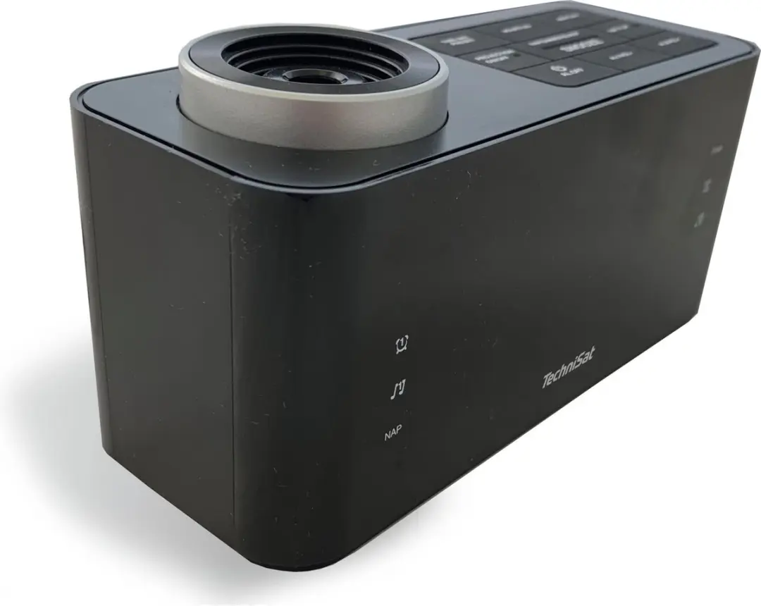 Technisat DIGICLOCK 3 Projector 76-4903-00 FM Wekkerradio - Zwart