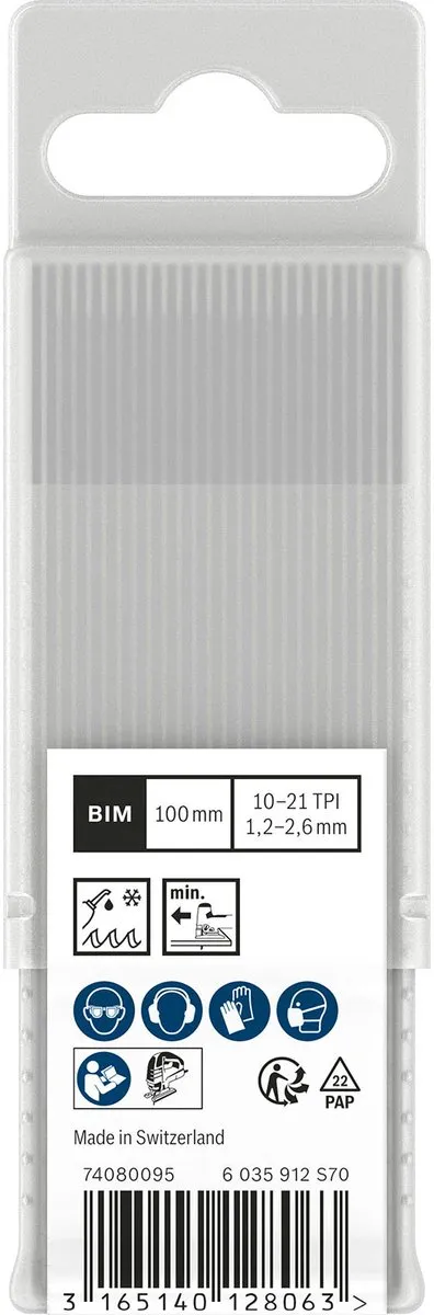 Bosch Professional T123X Decoupeerzaagbladen - 25 Stuks