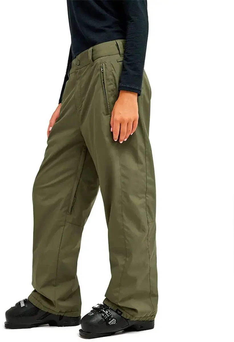 Roxy Steepland Broek M - Beetle Groen