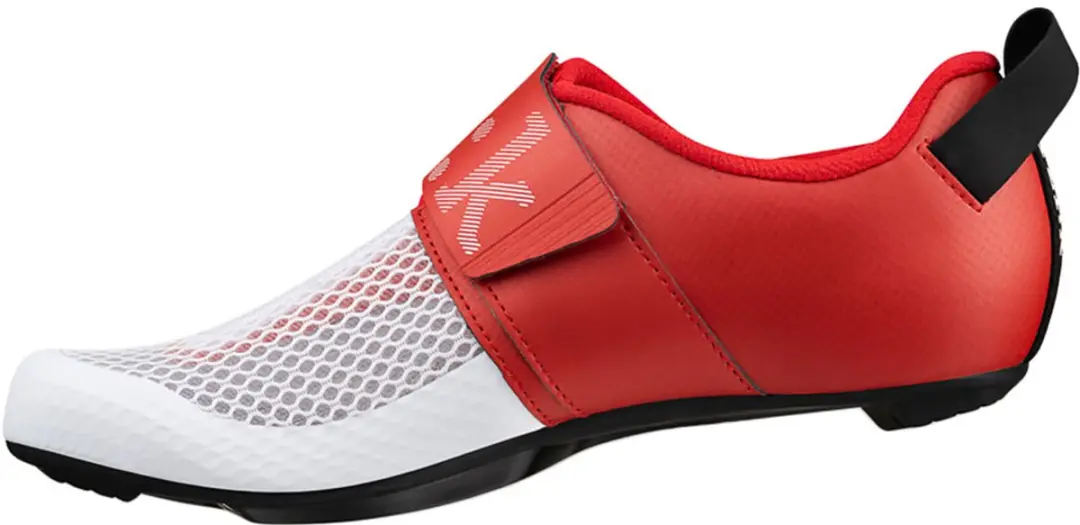 Fizik Transiro Hydra Triatlonschoen - 47 - Wit/Metallic Rood - afbeelding 6 van 6
