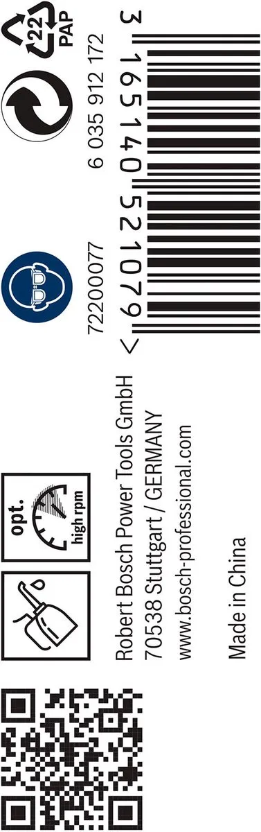Bosch Professional ST. LINE HSS-CO Boor 1mm - 10 Stuks